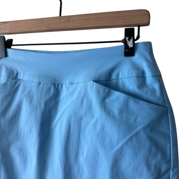 Charter Club Blue Tennis Skort Petite PP Athletic Stretch Skirt Shorts - Picture 2 of 6